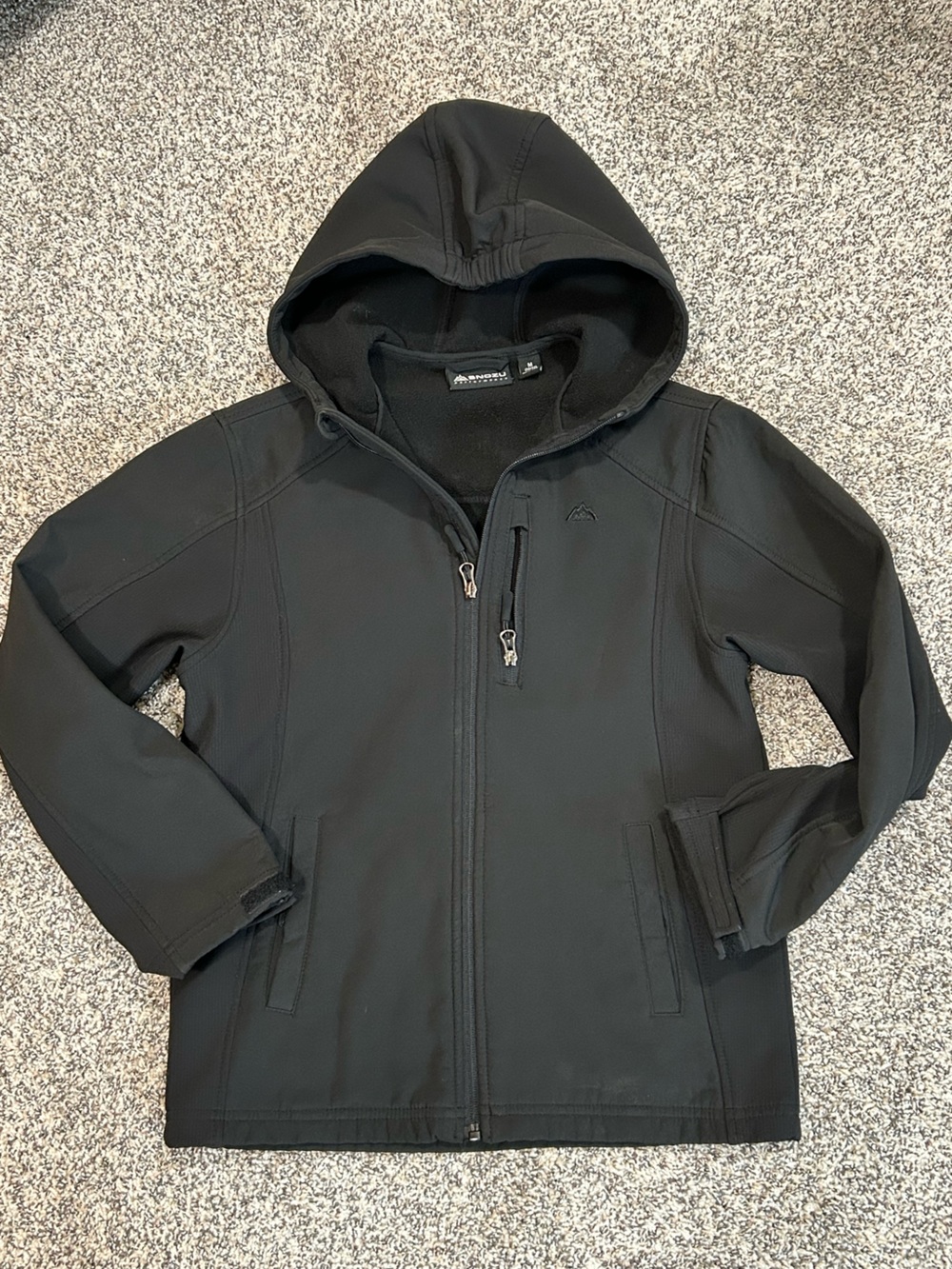 Kid’s Snozu Black Performance Jacket 10 /10 / 12